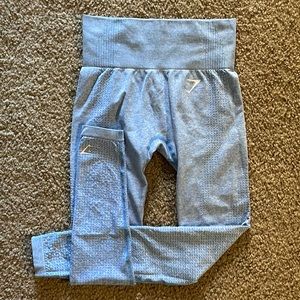 Gymshark baby blue leggings XS